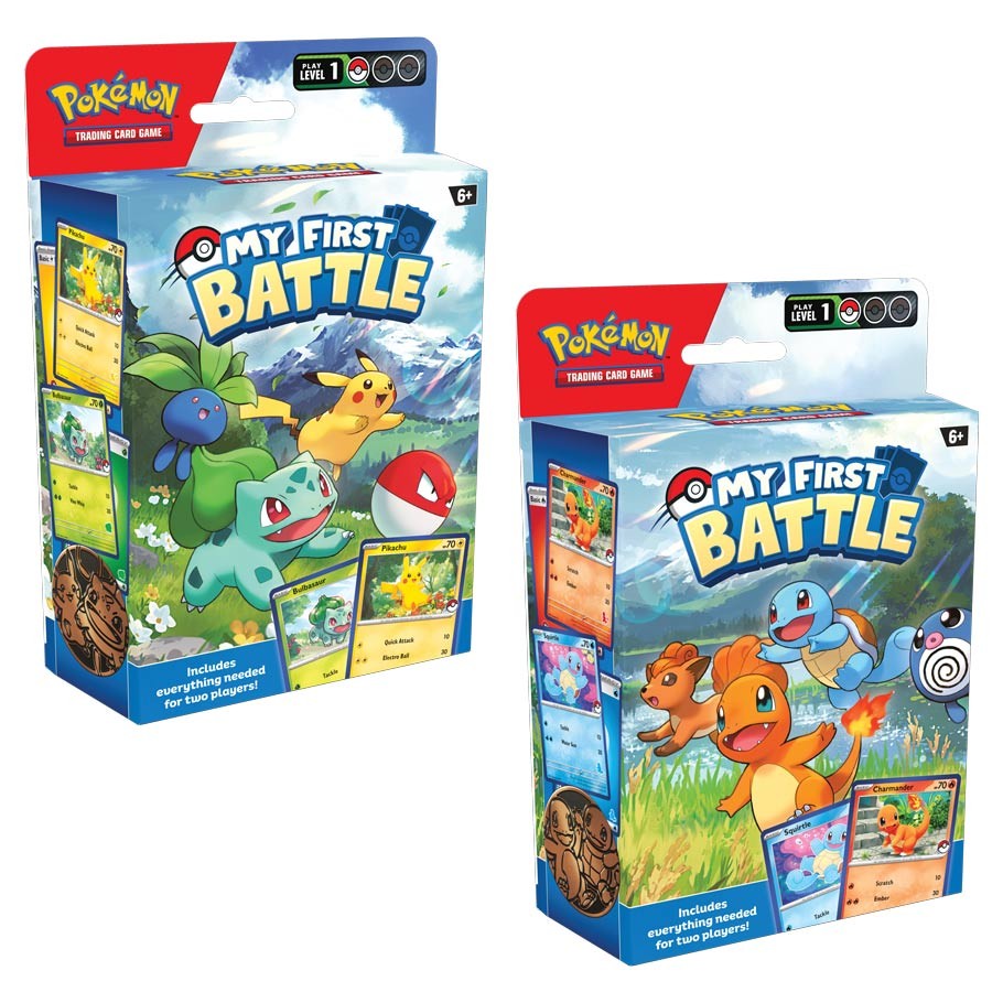 My First Battle - All the best items from pokemon - Just $7.49! Shop now at Vivid Imagination Cards and Collectibles