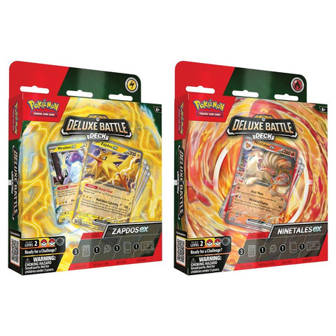 Ninetales/Zapdos ex Battle Deck - All the best items from pokemon - Just $14.99! Shop now at Vivid Imagination Cards and Collectibles