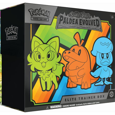 Paldea Evolved ETB - All the best items from pokemon - Just $35.99! Shop now at Vivid Imagination Cards and Collectibles