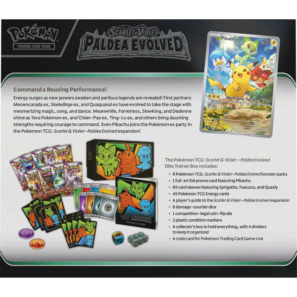 Paldea Evolved ETB - All the best items from pokemon - Just $35.99! Shop now at Vivid Imagination Cards and Collectibles