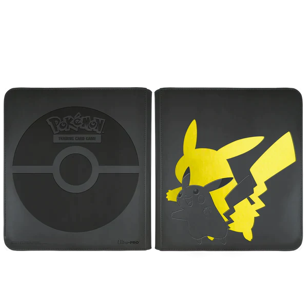 Pikachu 9-Pocket Zippered PRO-Binder for Pokémon - All the best items from ULTRA PRO INTERNATIONAL, LLC - Just $34.99! Shop now at Vivid Imagination Cards and Collectibles