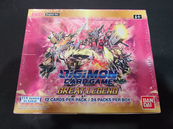 Great Legend booster box - All the best items from Bandai - Just $44.99! Shop now at Vivid Imagination Cards and Collectibles