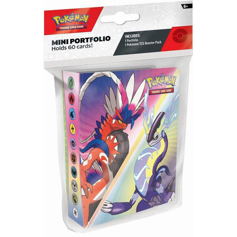 Scarlet & Violet Mini Portfolio w/booster pack - All the best items from pokemon - Just $3.99! Shop now at Vivid Imagination Cards and Collectibles