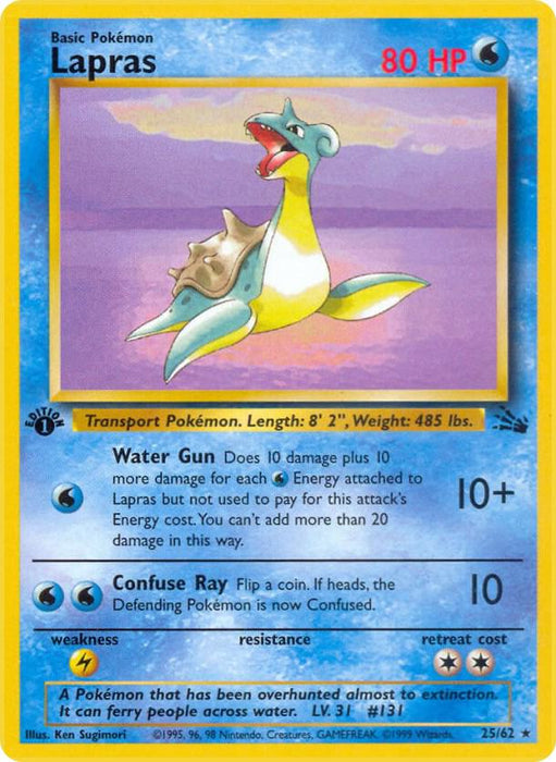 Lapras (25/62) (FO) (Unlimited)