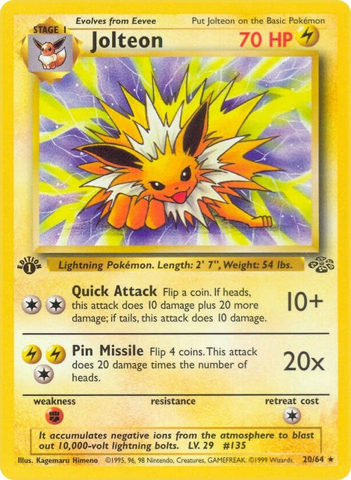 Jolteon (20) (20/64) (JU)
