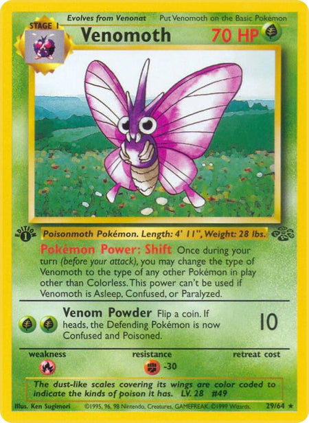 Venomoth (29/64) (JU) (Unlimited)