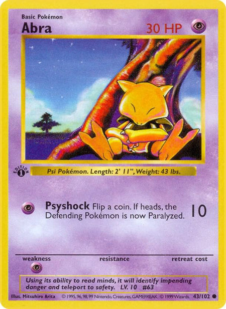 Abra (043/102) (BSS) (Unlimited)