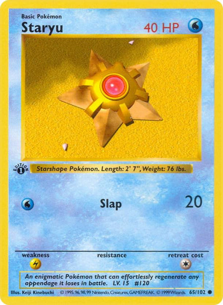 Staryu (065/102) (BSS) (Unlimited)