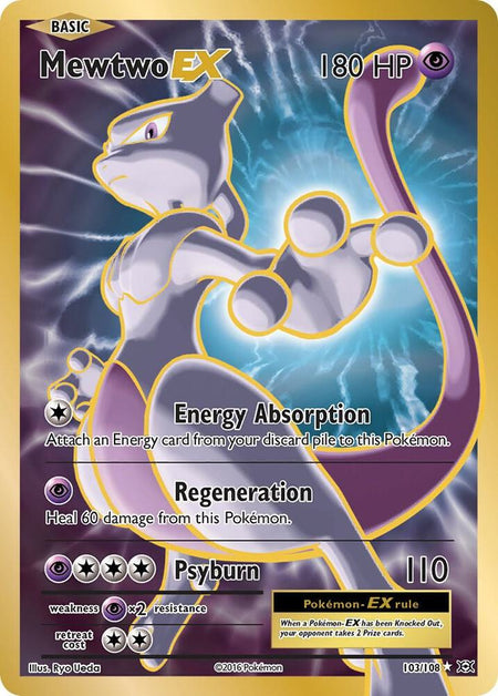 Mewtwo EX (Full Art) (103/108) (EVO)