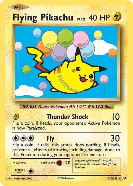Flying Pikachu (110/108) (EVO)