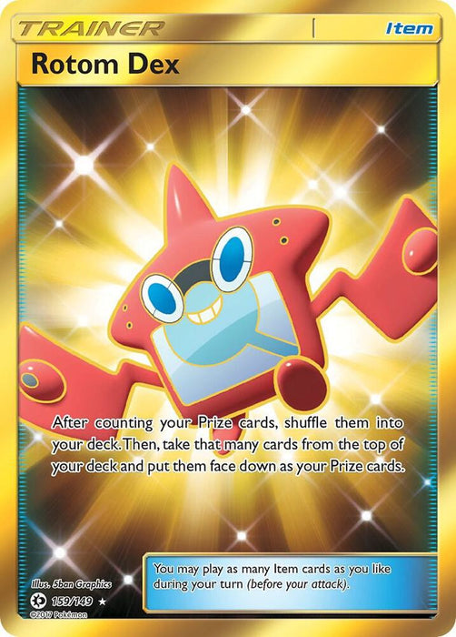 Rotom Dex (Secret) (159/149) (SM01)