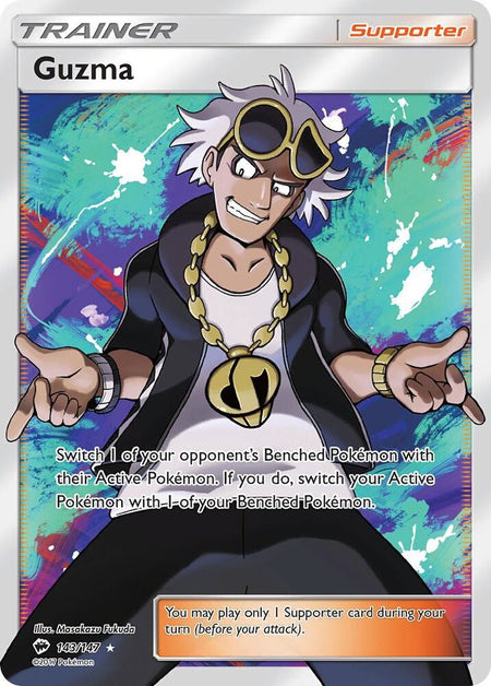 Guzma (Full Art) (143/147) (SM03)