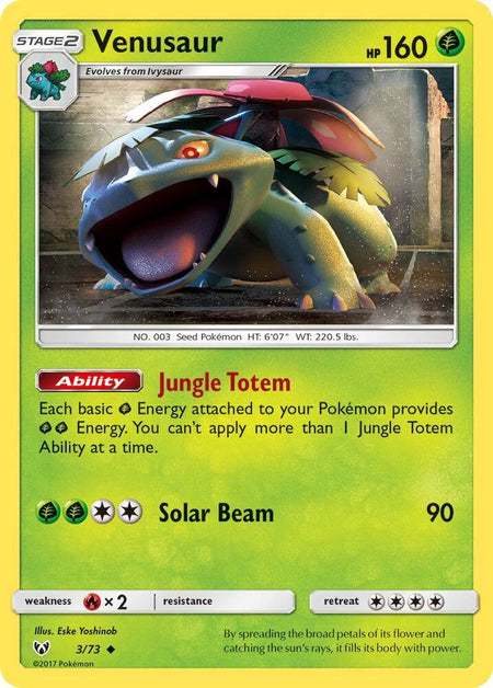 Venusaur (3/73) (SHL)