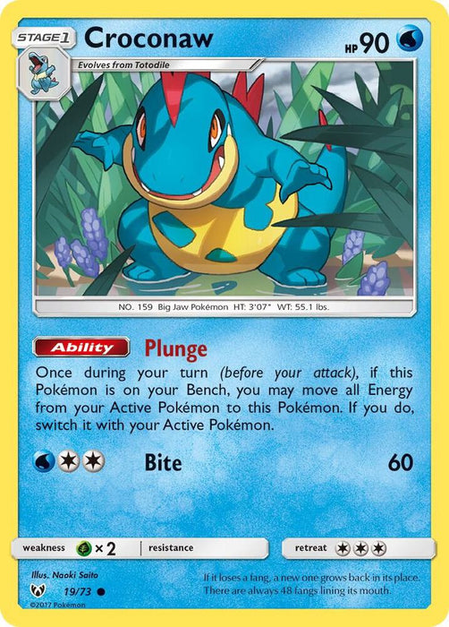 Croconaw (19/73) (SHL)