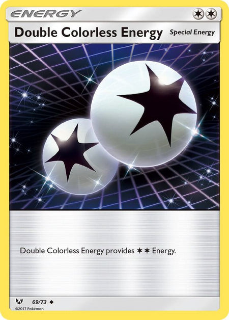 Double Colorless Energy (69/73) (SHL) (Reverse Holofoil)