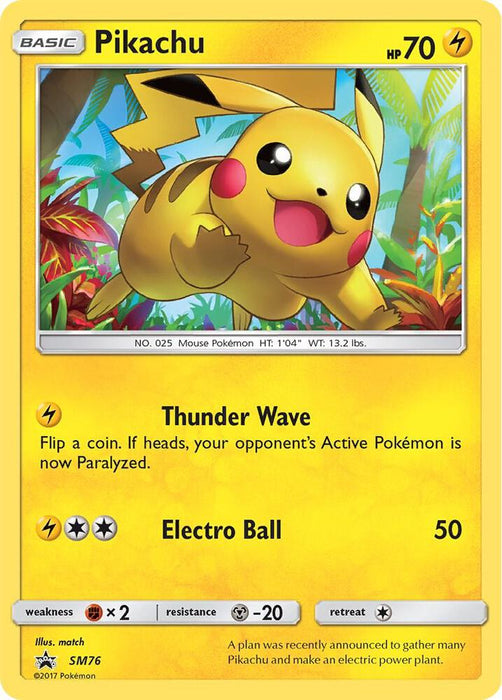 Pikachu (SM76) (SMP)