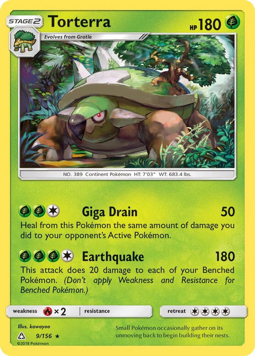 Torterra (9/156) (SM05)