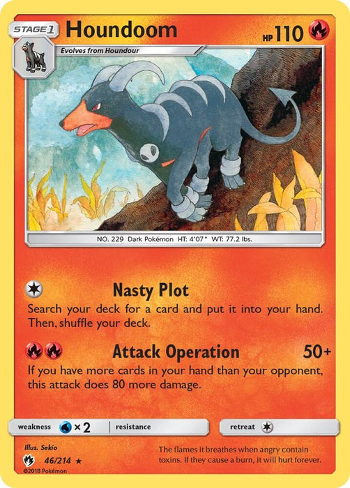 Houndoom (46/214) (SM8)