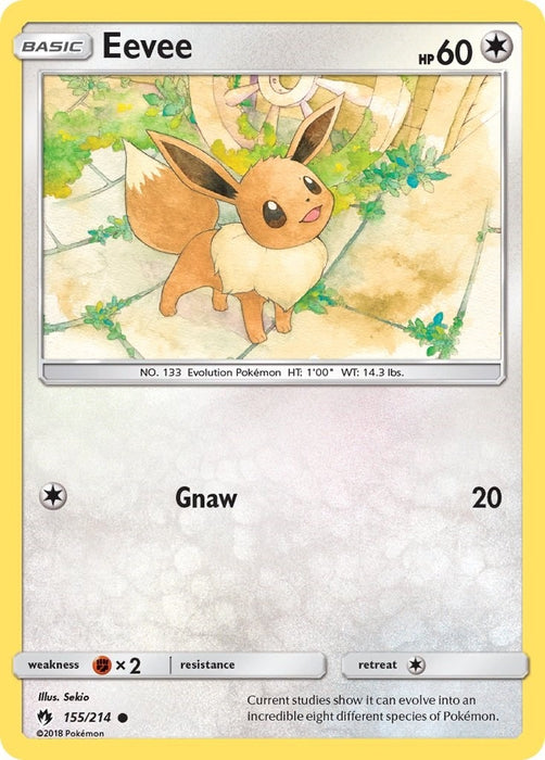 Eevee (155/214) (SM8)