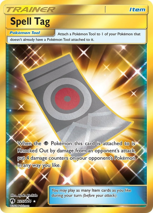 Spell Tag (Secret) (235/214) (SM8)