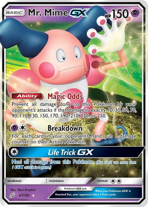 Mr. Mime GX (67/181) (SM9)