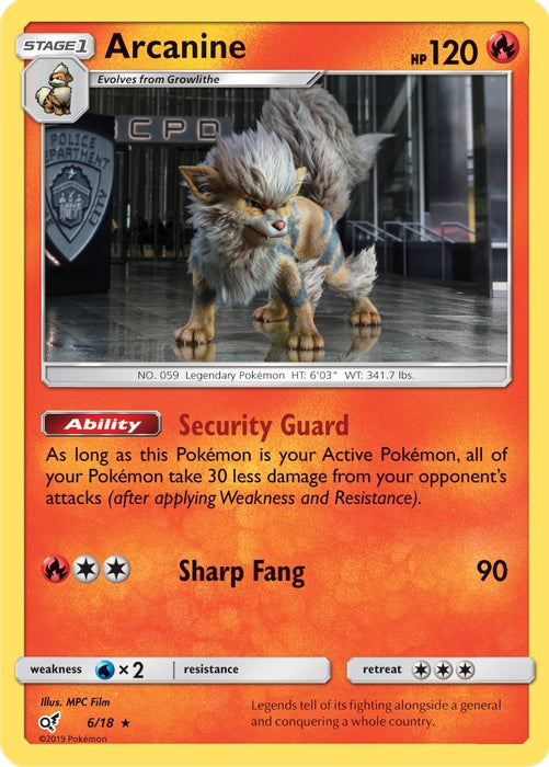 Arcanine (6/18) (DEP)