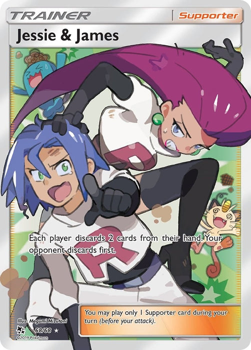 Jessie & James (Full Art) (68/68) (HIF)