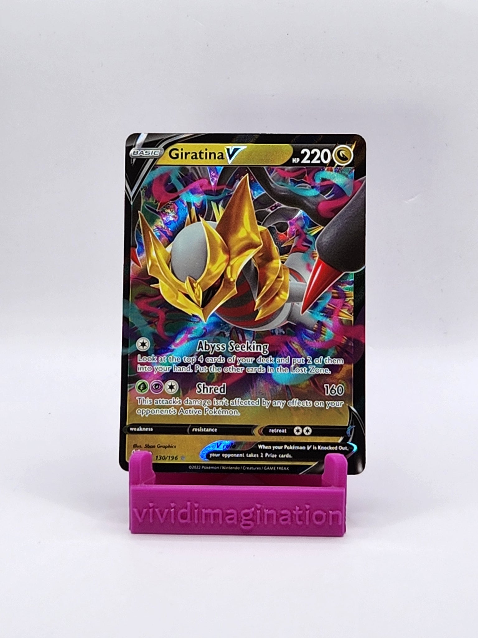 Giratina V 130/196 - All the best items from Vivid Imagination Cards and Collectibles - Just $1.49! Shop now at Vivid Imagination Cards and Collectibles