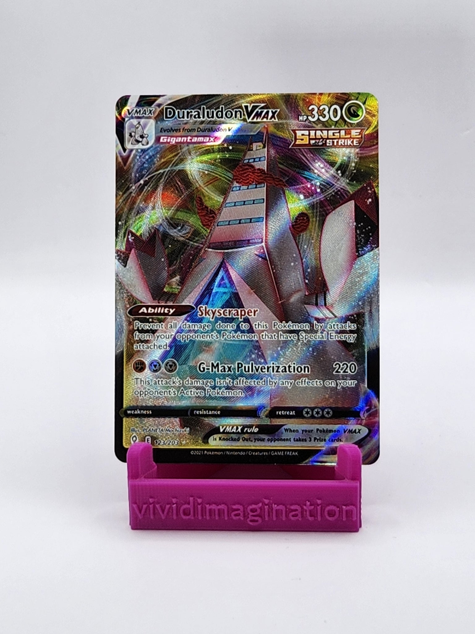 Duraludon VMAX 123/203 - All the best items from Vivid Imagination Cards and Collectibles - Just $1.25! Shop now at Vivid Imagination Cards and Collectibles