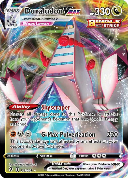 Duraludon VMAX 123/203 - All the best items from Vivid Imagination Cards and Collectibles - Just $1.25! Shop now at Vivid Imagination Cards and Collectibles