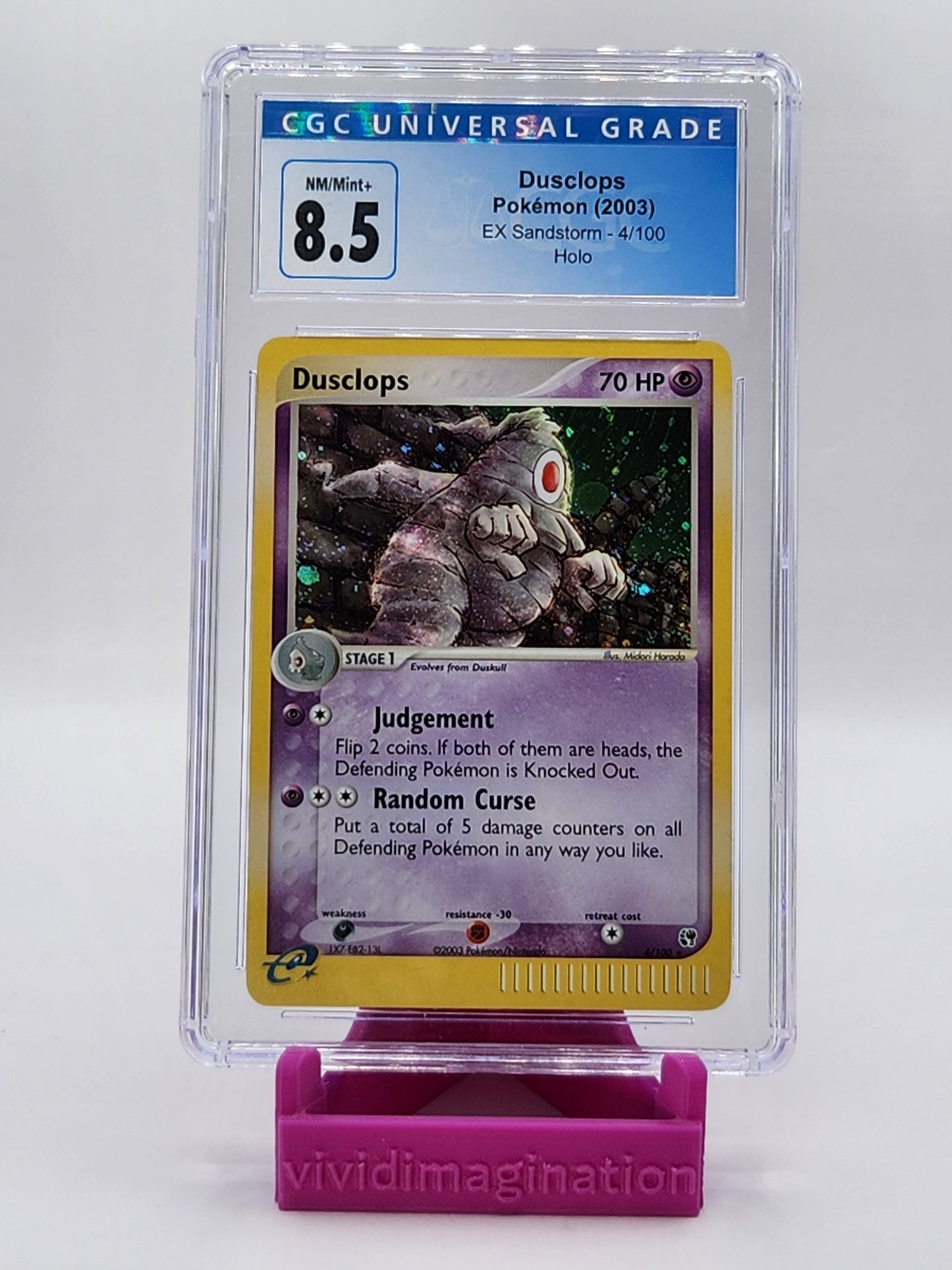 Dusclops 4/100 (CGC 8.5) - All the best items from Vivid Imagination Cards and Collectibles - Just $24.99! Shop now at Vivid Imagination Cards and Collectibles