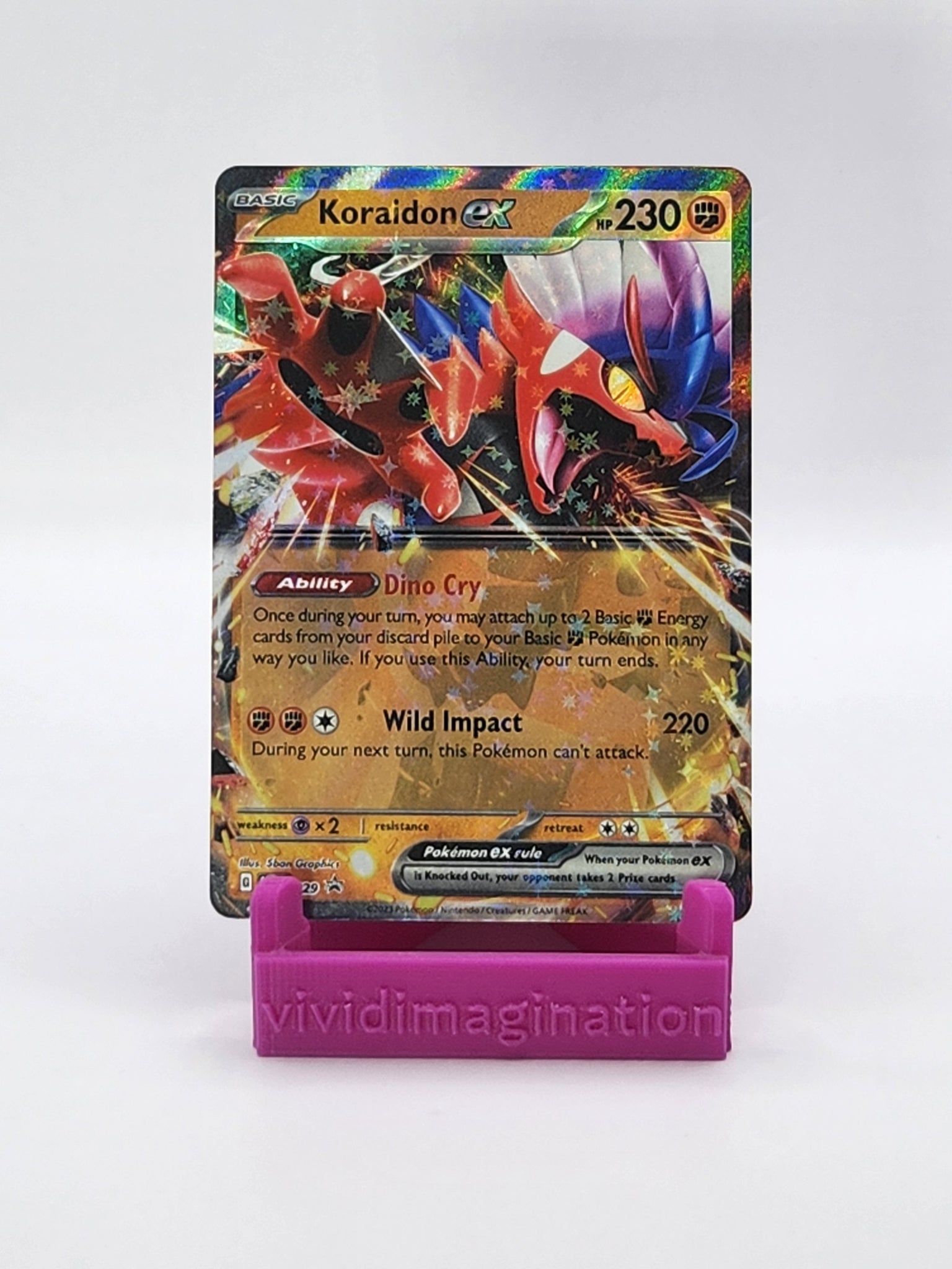 Koraidon ex SVP029 - All the best items from Vivid Imagination Cards and Collectibles - Just $0.99! Shop now at Vivid Imagination Cards and Collectibles