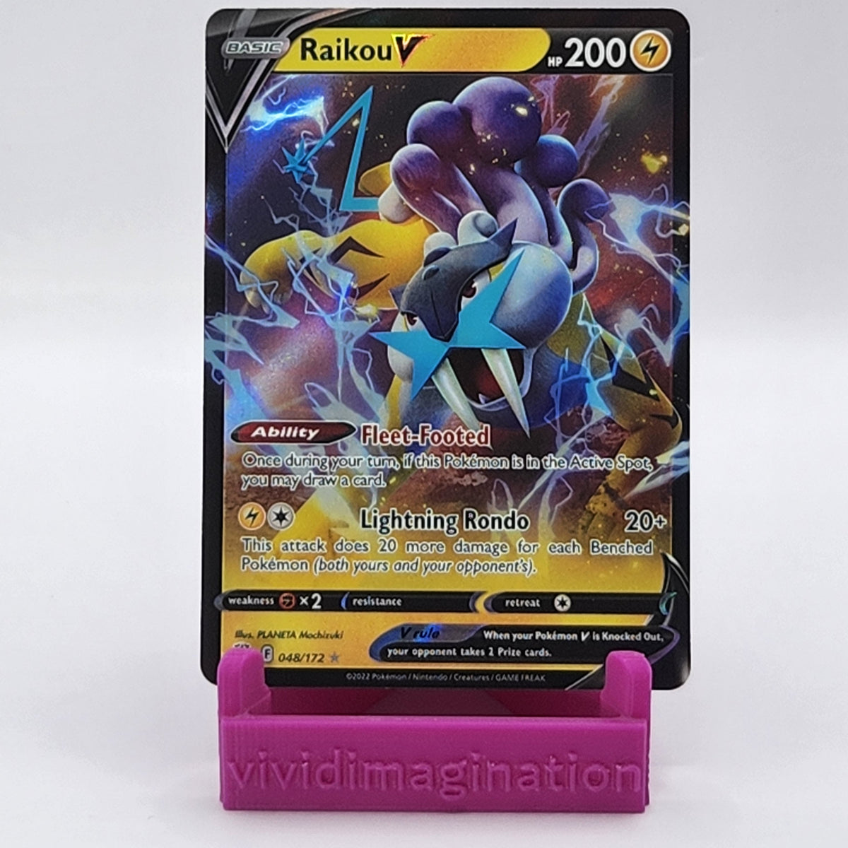 Raikou V 48/172 |Vivid Imagination Cards and Collectibles