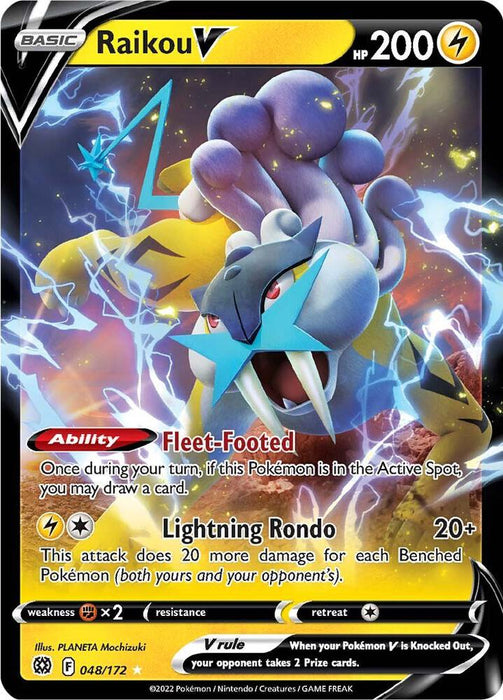 Raikou V 48/172 - All the best items from Vivid Imagination Cards and Collectibles - Just $6.99! Shop now at Vivid Imagination Cards and Collectibles