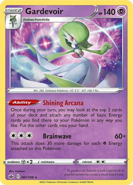 Gardevoir 61/198 - All the best items from Vivid Imagination Cards and Collectibles - Just $2.99! Shop now at Vivid Imagination Cards and Collectibles
