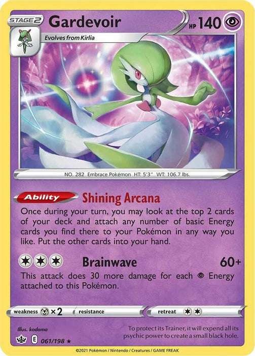 Gardevoir 61/198 - All the best items from Vivid Imagination Cards and Collectibles - Just $2.99! Shop now at Vivid Imagination Cards and Collectibles