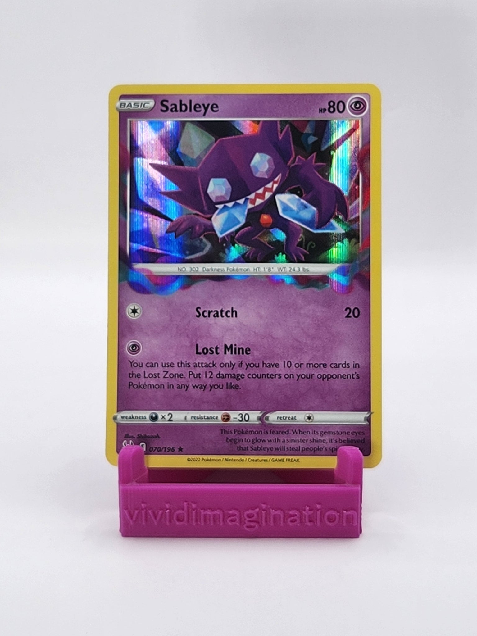 Sableye 70/196 - All the best items from Vivid Imagination Cards and Collectibles - Just $2.75! Shop now at Vivid Imagination Cards and Collectibles