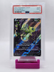 Celebi V 245/264 (PSA 9) - All the best items from Vivid Imagination Cards and Collectibles - Just $52.99! Shop now at Vivid Imagination Cards and Collectibles