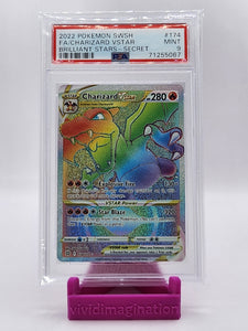 Charizard Vstar 174/172 (PSA 9) - All the best items from Vivid Imagination Cards and Collectibles - Just $79.99! Shop now at Vivid Imagination Cards and Collectibles