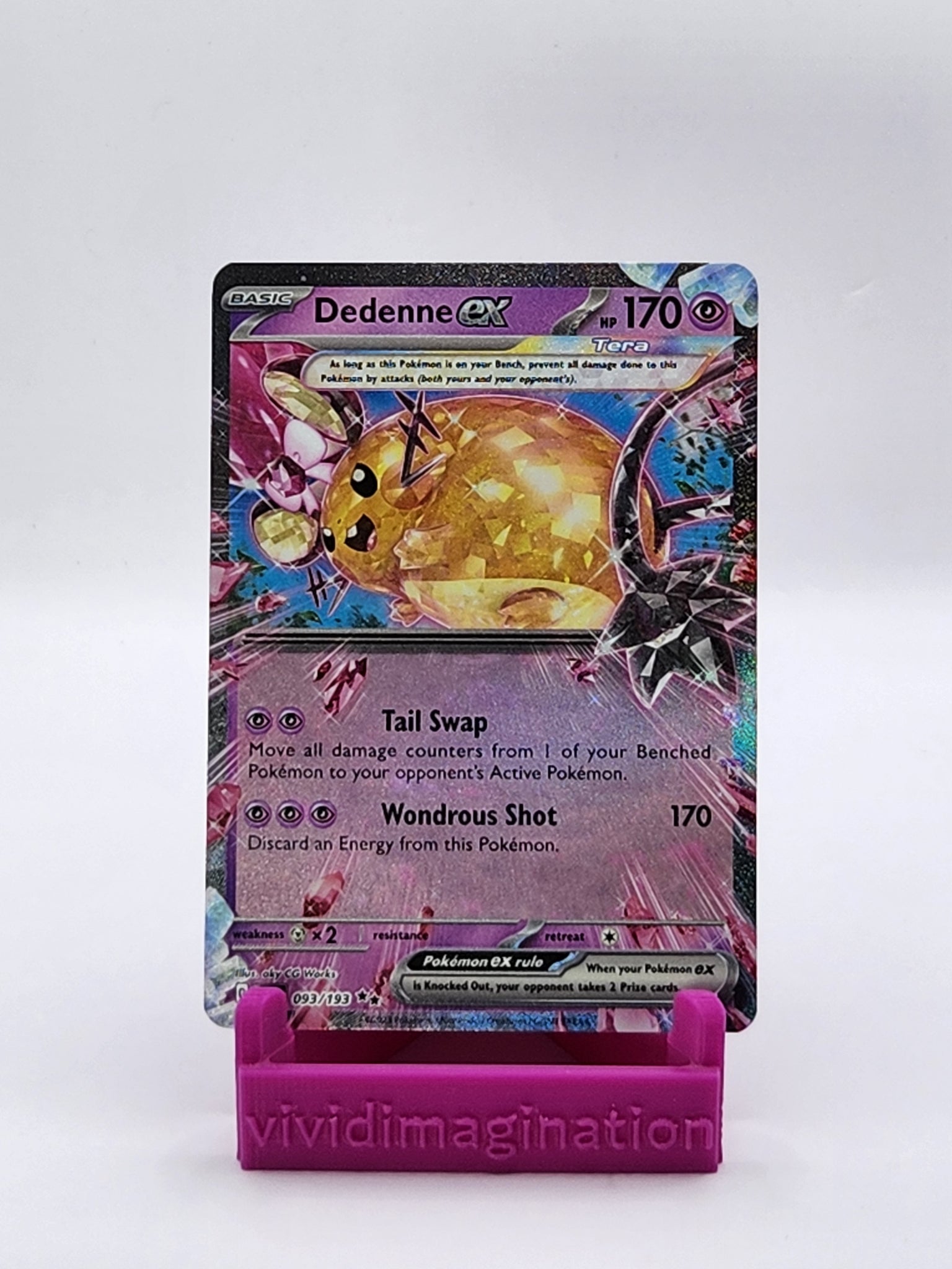 Dedenne ex 093/193 - All the best items from Vivid Imagination Cards and Collectibles - Just $0.75! Shop now at Vivid Imagination Cards and Collectibles