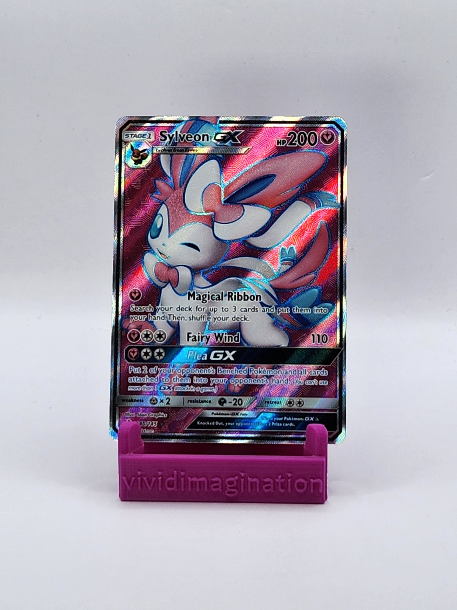Sylveon GX 140/145 (Full Art) - All the best items from Vivid Imagination Cards and Collectibles - Just $17.99! Shop now at Vivid Imagination Cards and Collectibles