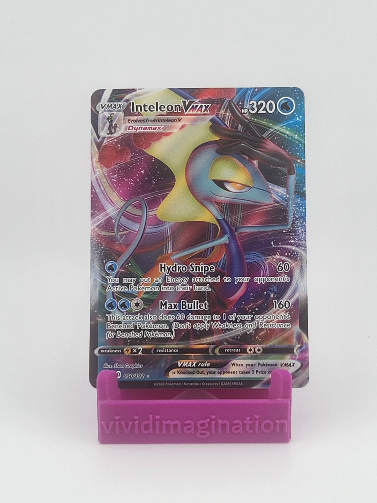 Inteleon VMAX 50/192 |Vivid Imagination Cards and Collectibles Inteleon VMAX 50/192 |Vivid Imagination Cards and Collectibles
