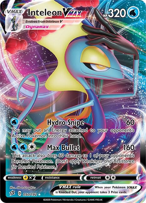 Inteleon VMAX 50/192 - All the best items from Vivid Imagination Cards and Collectibles - Just $1.49! Shop now at Vivid Imagination Cards and Collectibles