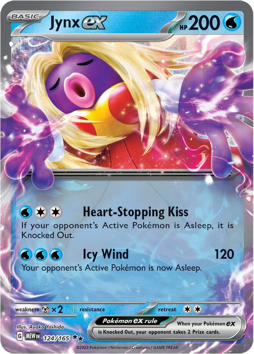 Jynx ex 124/165 - All the best items from Vivid Imagination Cards and Collectibles - Just $0.99! Shop now at Vivid Imagination Cards and Collectibles
