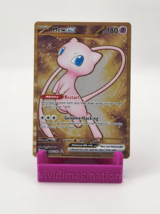 Mew ex 205/165 (151 Metal Card) - All the best items from Vivid Imagination Cards and Collectibles - Just $2.99! Shop now at Vivid Imagination Cards and Collectibles