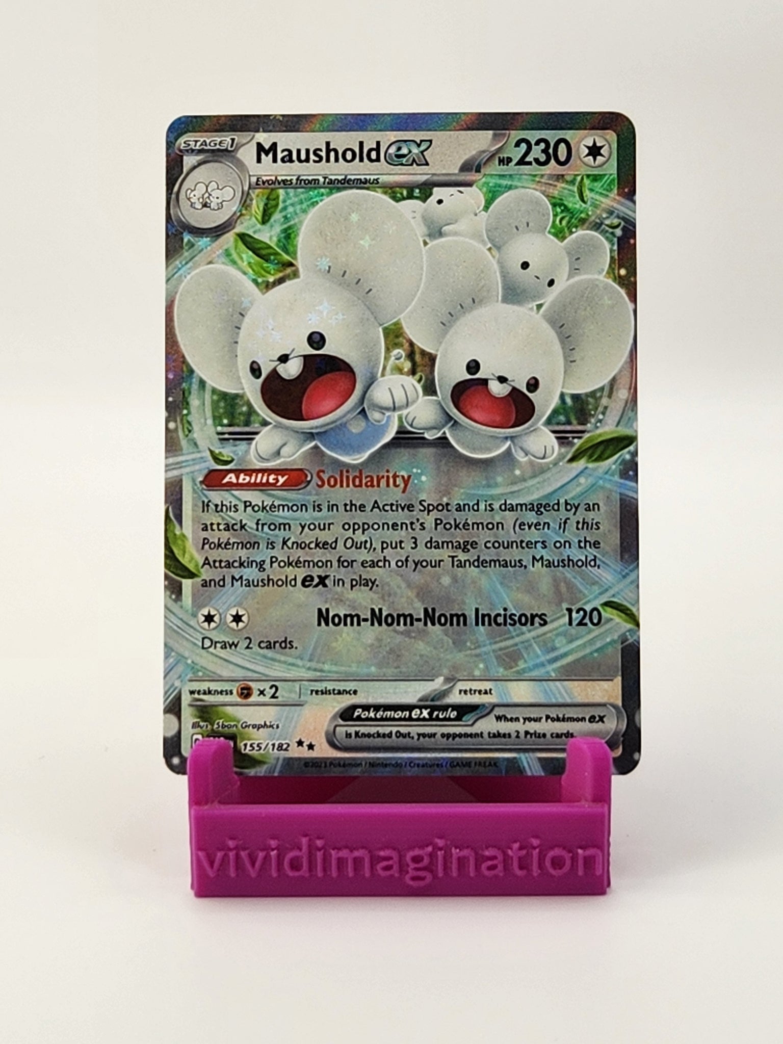 Maushold ex 155/182 - All the best items from Vivid Imagination Cards and Collectibles - Just $0.75! Shop now at Vivid Imagination Cards and Collectibles