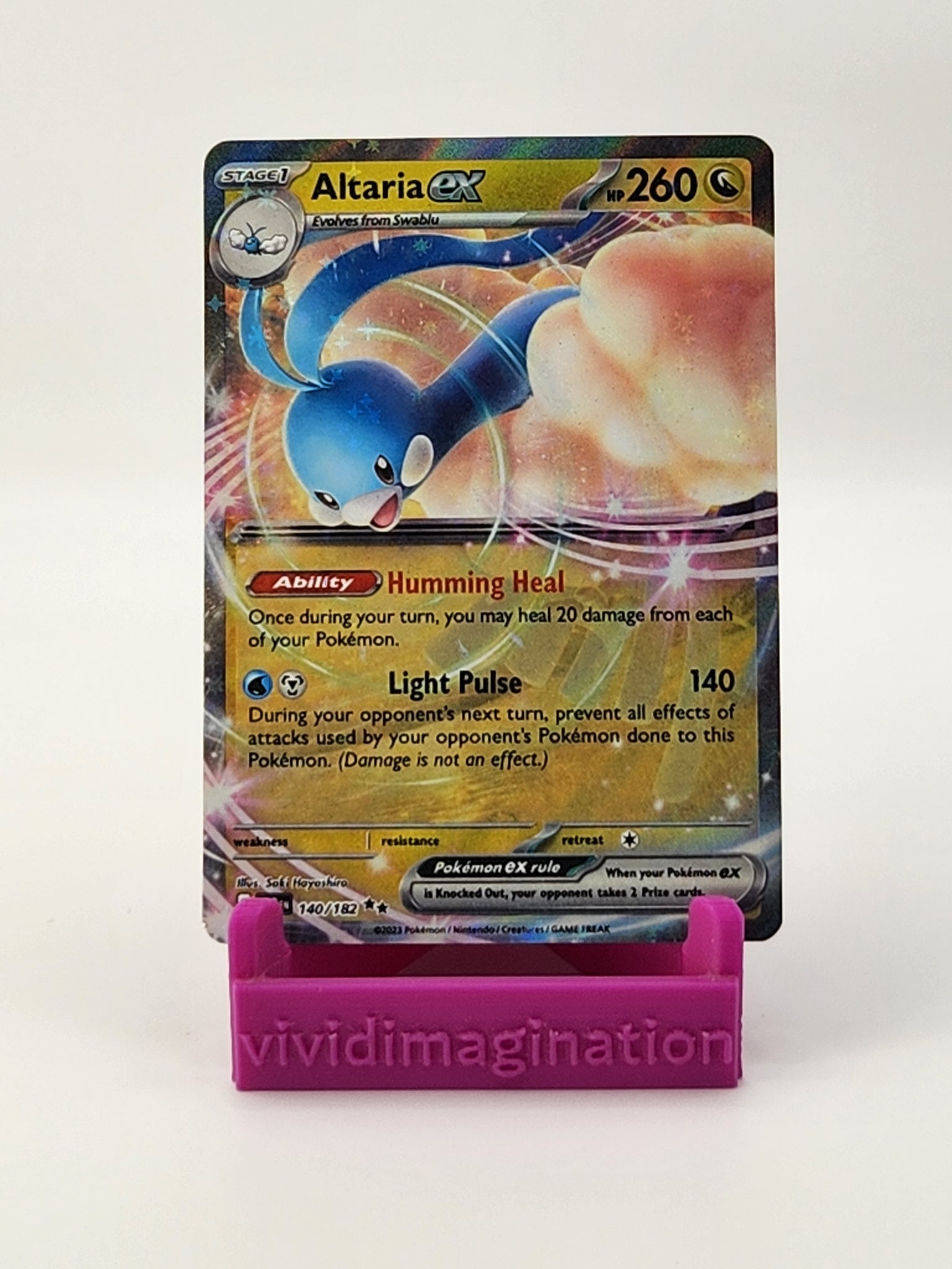 Altaria ex 140/182 - All the best items from Vivid Imagination Cards and Collectibles - Just $0.49! Shop now at Vivid Imagination Cards and Collectibles