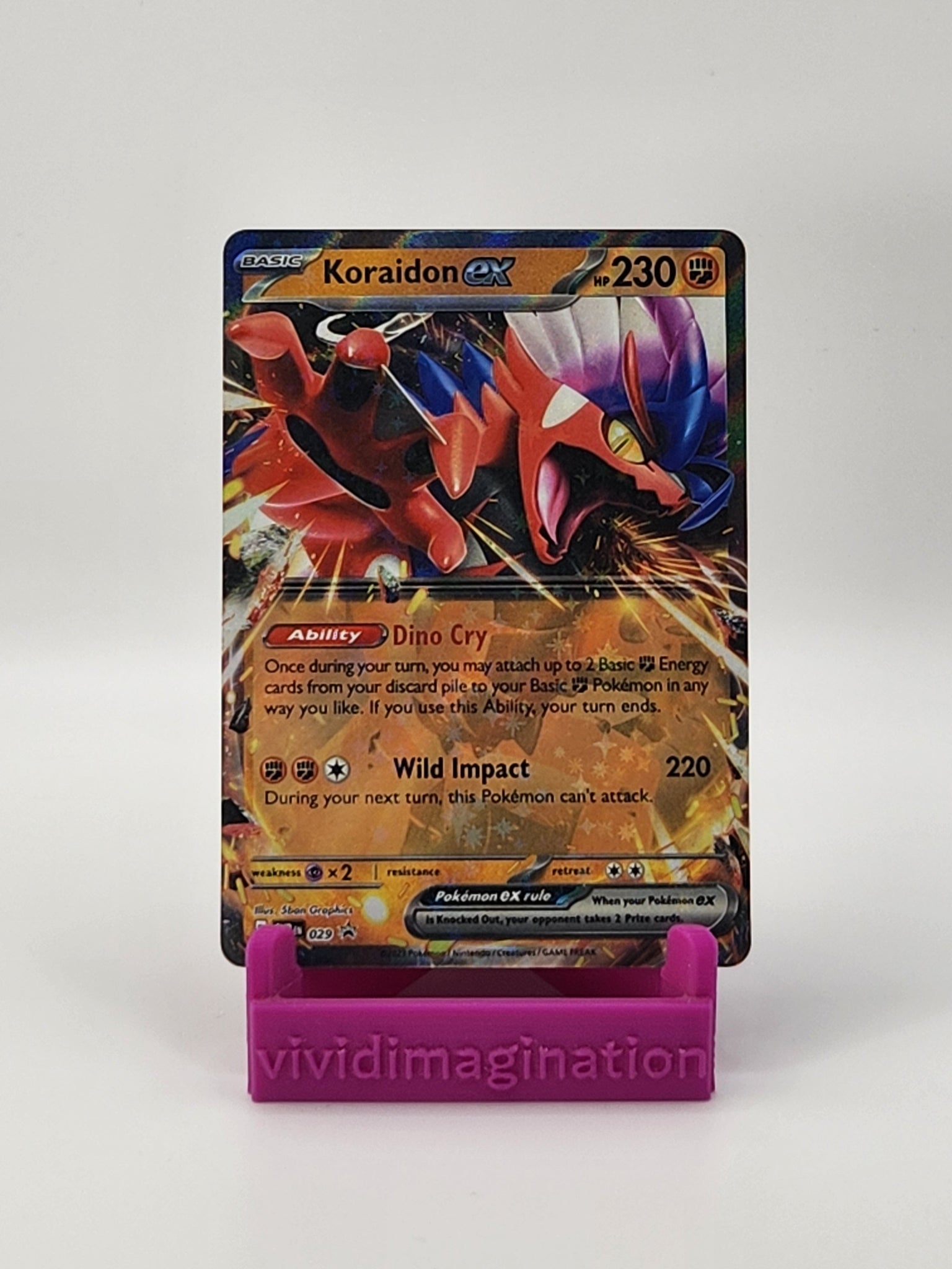 Koraidon ex 029 - All the best items from Vivid Imagination Cards and Collectibles - Just $0.49! Shop now at Vivid Imagination Cards and Collectibles