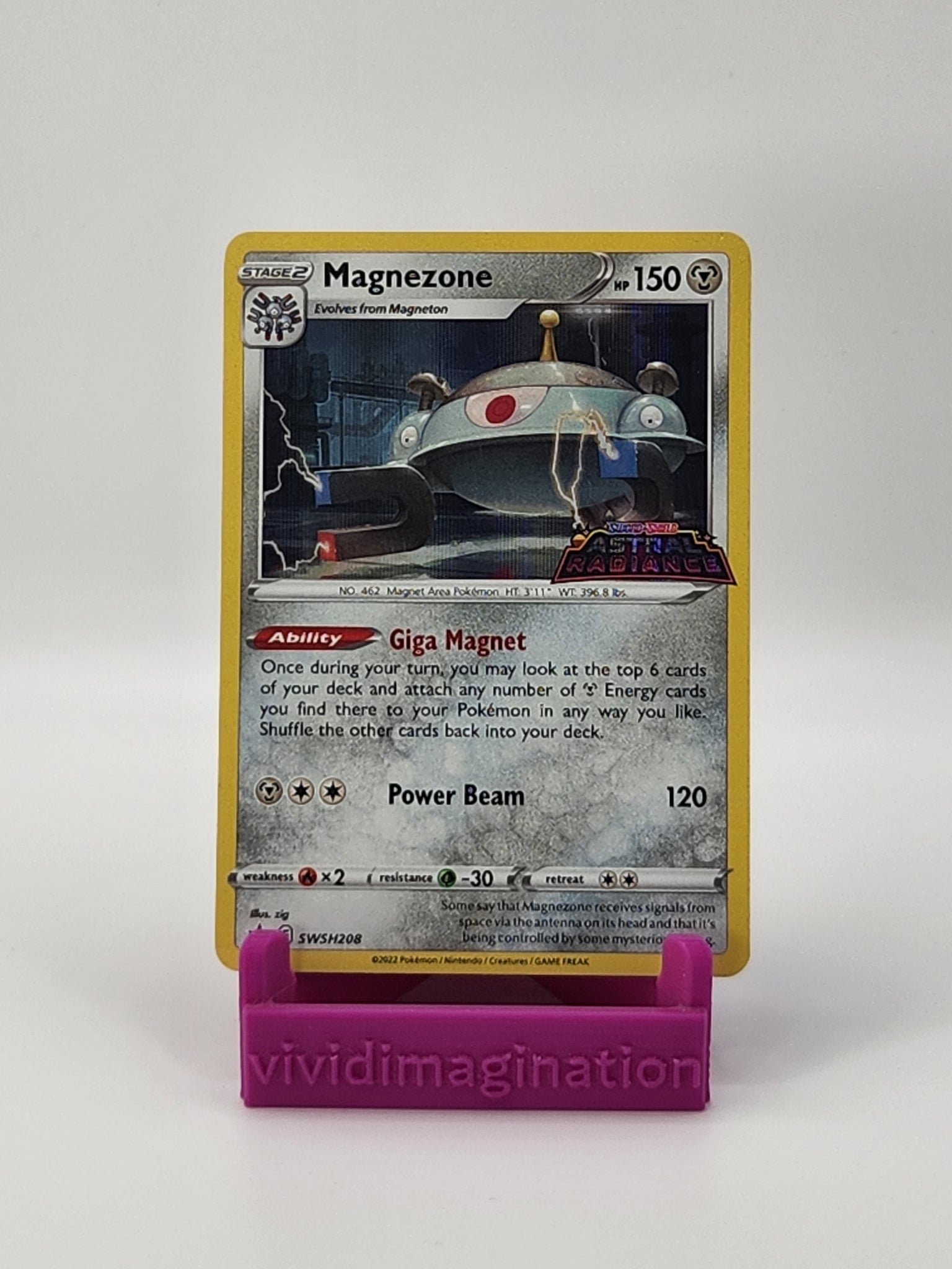 Magnezone SWSH208 - All the best items from Vivid Imagination Cards and Collectibles - Just $0.49! Shop now at Vivid Imagination Cards and Collectibles