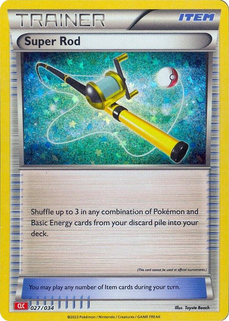 Super Rod 027/034 - All the best items from Vivid Imagination Cards and Collectibles - Just $1.55! Shop now at Vivid Imagination Cards and Collectibles